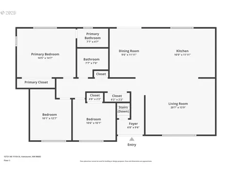 12721 NE 111th Street Vancouver WA 98682