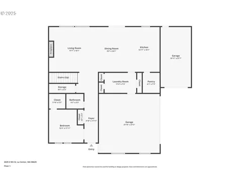 2025 E 9th Street La Center WA 98629