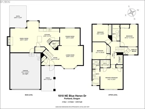 1818 NE Blue Heron Drive Portland OR 97211