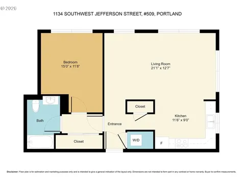 1134 SW Jefferson Street Portland OR 97201
