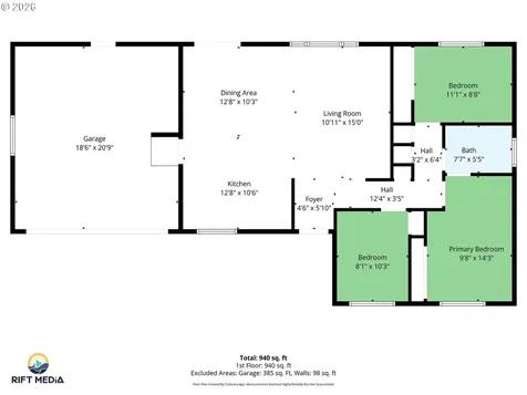 1758 Rainbow Drive Springfield OR 97477