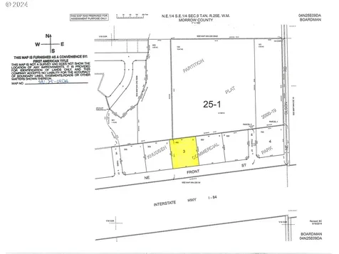 NE Front (Tax Lot 400) Street Boardman OR 97818