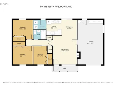 144 NE 139th Avenue Portland OR 97230