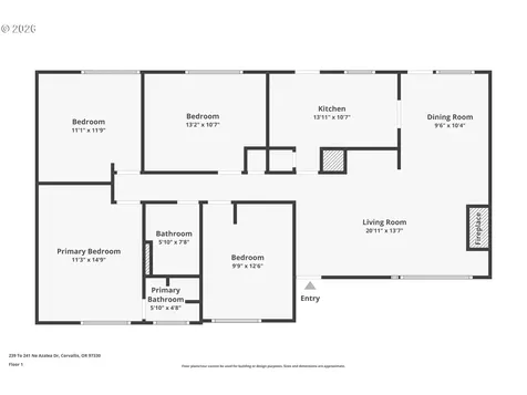 241 NE Azalea Drive Adair Village OR 97330