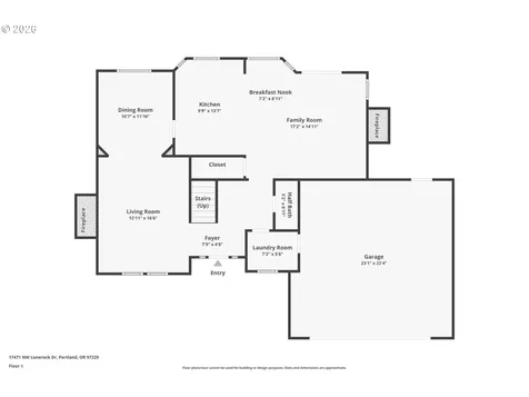 17471 NW Lone Rock Drive Portland OR 97229