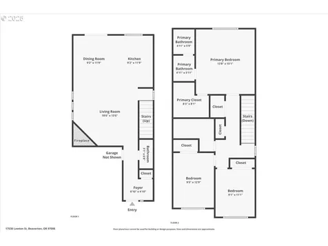 17538 SW Lawton Street Beaverton OR 97003