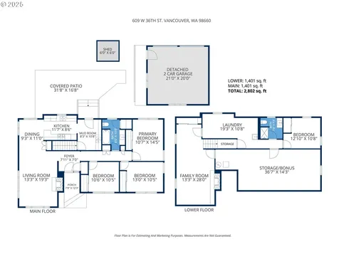 609 W 36th Street Vancouver WA 98660