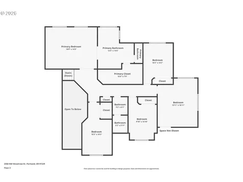 2358 NW Woodrose Drive Portland OR 97229