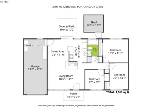 2707 NE 123rd Avenue Portland OR 97230