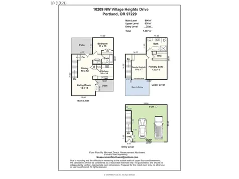 10209 NW Village Heights Drive Portland OR 97229