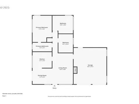 1524 NW 11th Street Corvallis OR 97330