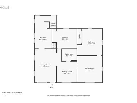 3419 SE 54th Avenue Portland OR 97206
