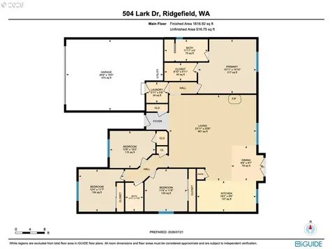 504 N Lark Drive Ridgefield WA 98642