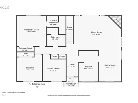 26622 S Ranch Hills Road Mulino OR 97042