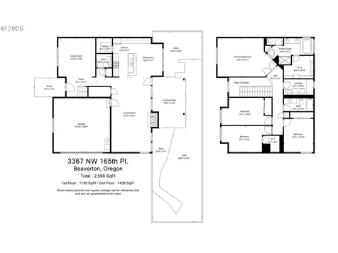 3367 NW 165th Place Beaverton OR 97006