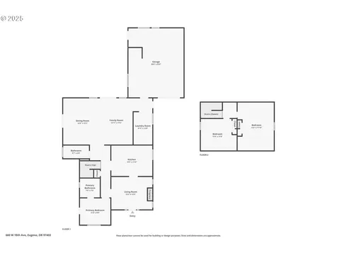 660 W 18th Avenue Eugene OR 97402