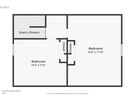660 W 18th Avenue Eugene OR 97402