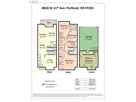 8818 SE 11th Avenue Portland OR 97202
