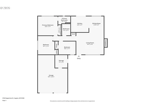 3705 Peppertree Drive Eugene OR 97402