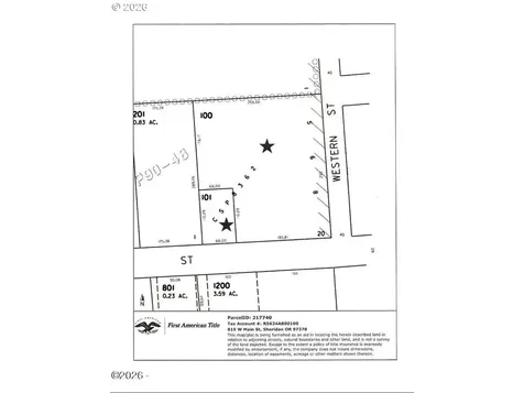 819 W Main Street Sheridan OR 97378