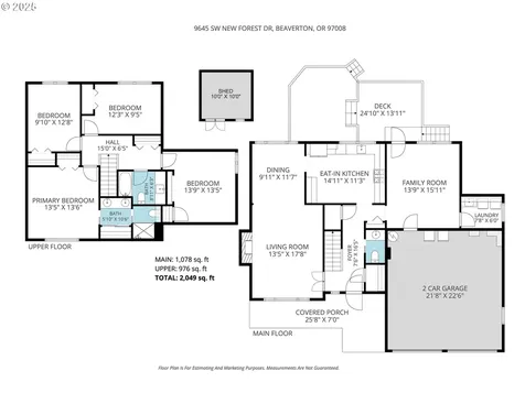 9645 SW New Forest Drive Beaverton OR 97008
