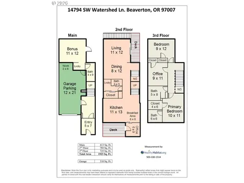 14794 SW Watershed Lane Beaverton OR 97007