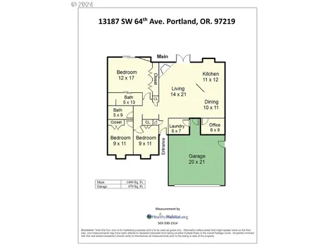 13187 Sw 64th Avenue Portland OR 97219