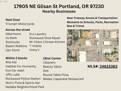 17905 NE Glisan Street Portland OR 97230