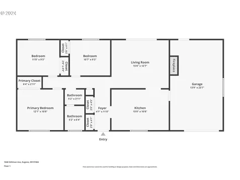 1040 Stillman Avenue Eugene OR 97404