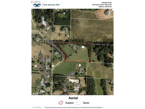 12412 NW Jackson Quarry Road Hillsboro OR 97124