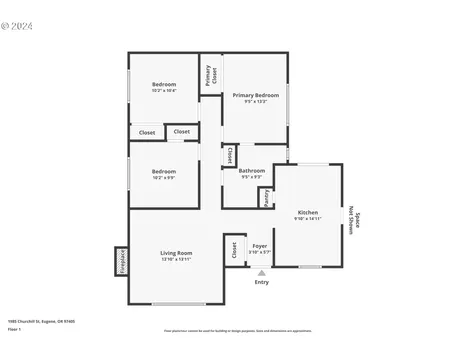 1985 Churchill Street Eugene OR 97405