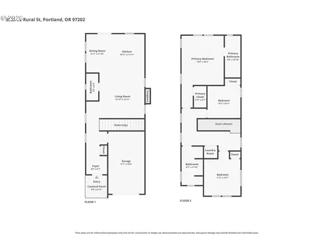 3825 SE Rural Street Portland OR 97202