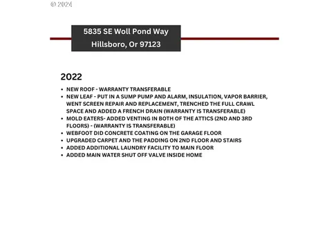 5835 SE Woll Pond Way Hillsboro OR 97123