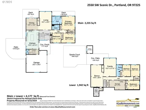 2550 SW Scenic Drive Portland OR 97225