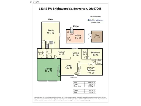 13345 SW Brightwood Street Beaverton OR 97005