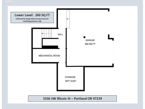 3336 Sw Illinois Street Portland OR 97239
