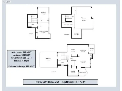 3336 Sw Illinois Street Portland OR 97239