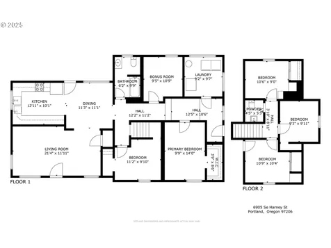 6905 SE Harney Street Portland OR 97206