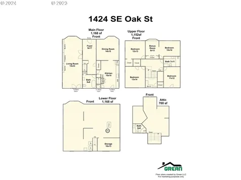 1424 SE Oak Street Portland OR 97214
