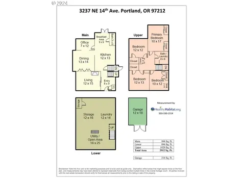 3237 Ne 14th Avenue Portland OR 97212
