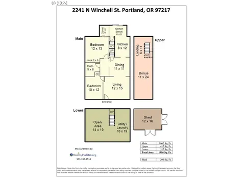 2241 N Winchell Street Portland OR 97217