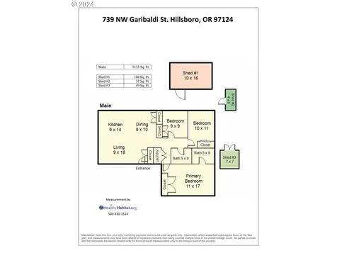739 NW Garibaldi Street Hillsboro OR 97124