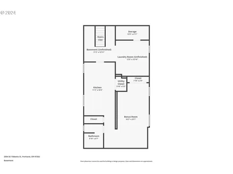 2504 Se Tibbetts Street Portland OR 97202