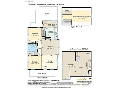 4857 Se Caruthers Street Portland OR 97215