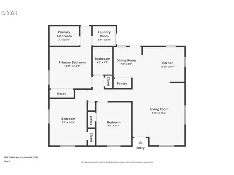 3234 Se 68th Avenue Portland OR 97206
