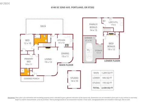 6140 Se 32nd Avenue Portland OR 97202