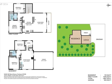 5206 Sw Baird Street Portland OR 97219
