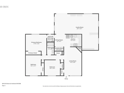 5815 SE Tolman Street Portland OR 97206