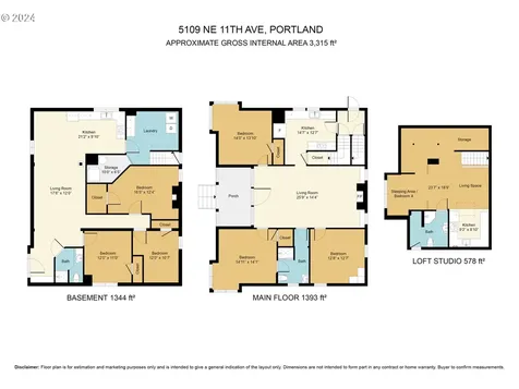 5109 NE 11th Avenue Portland OR 97211