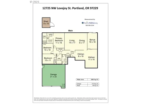 12725 NW Lovejoy Street Portland OR 97229